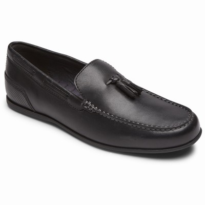 Rockport Malcom Tassel Freizeitschuhe Herren Schwarz ICE-138549